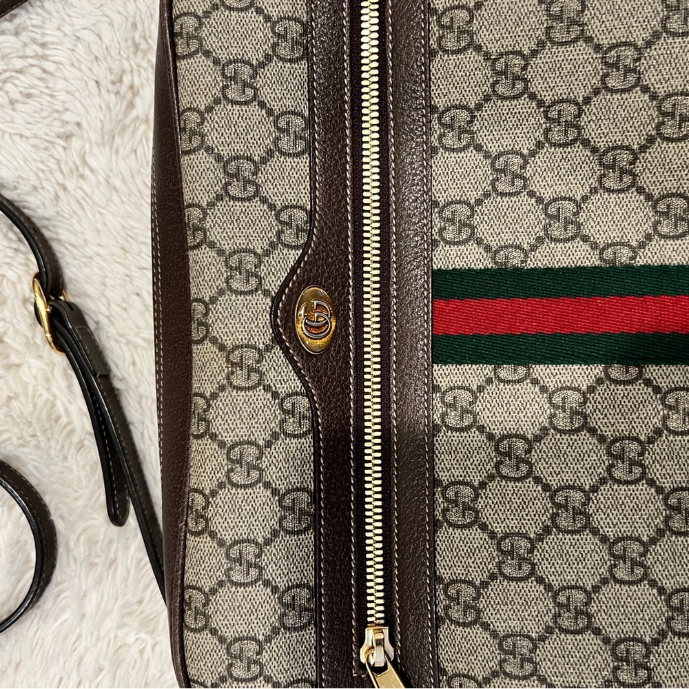 Gucci Ophidia GG Supreme small shoulder bag - Picture 9 of 16